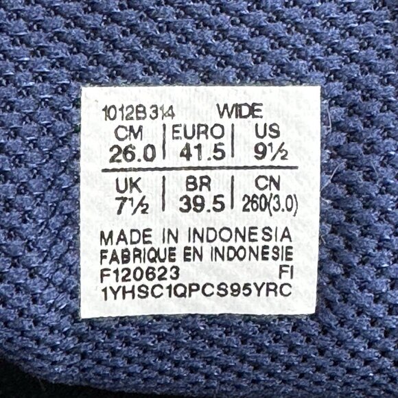 Asics Gel Venture 9 Running Sneakers Shoes Womens 9.5 Wide Indigo Blue Papaya - Picture 8 of 9